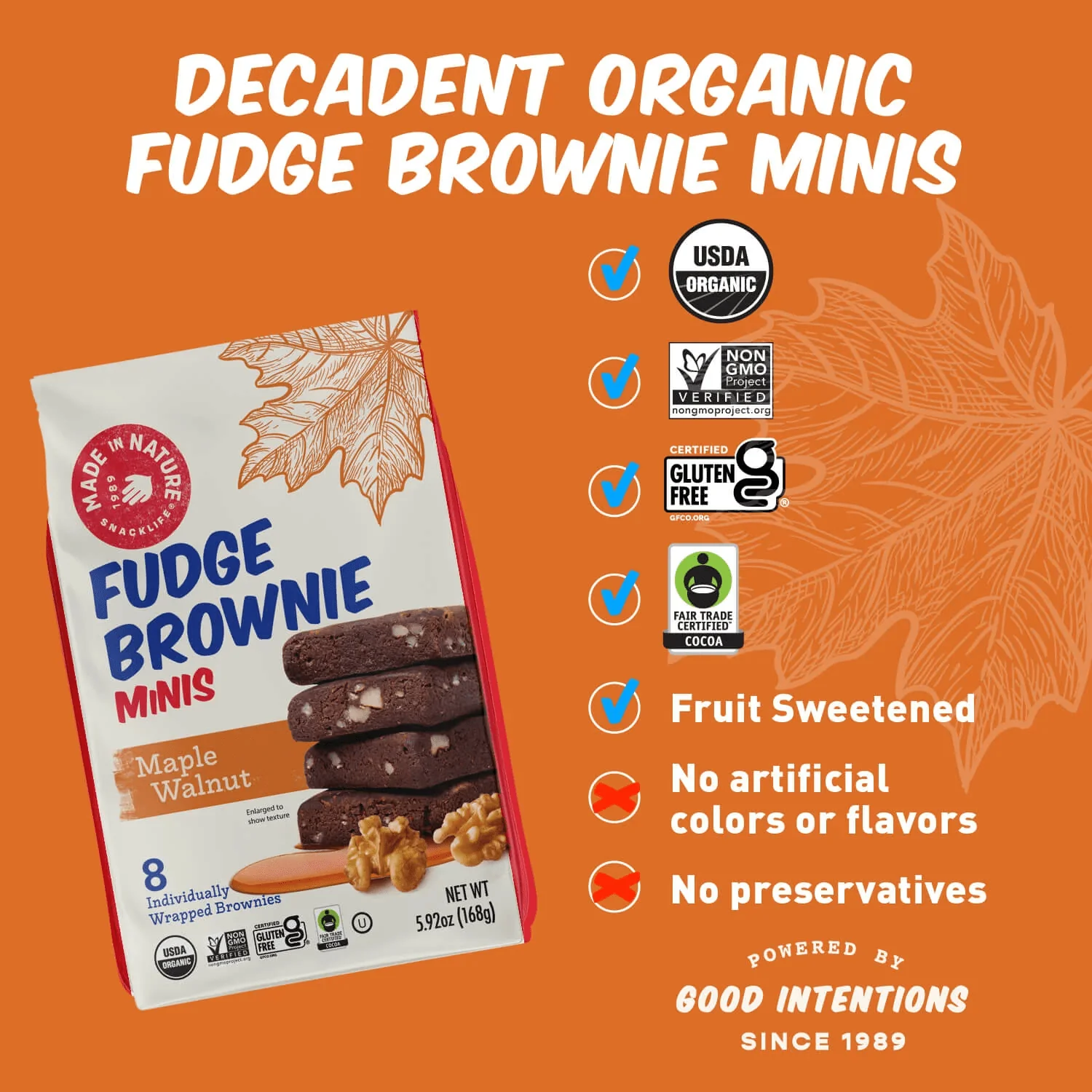 Maple Walnut Fudge Brownie Minis - Image 4