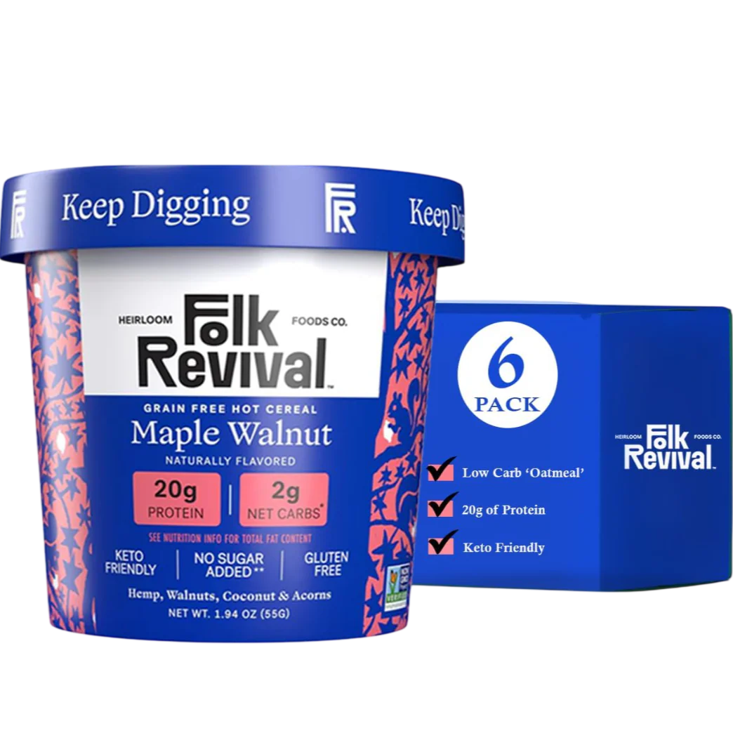 Maple Walnut Grain Free Hot Cereal Cups (6 CT)