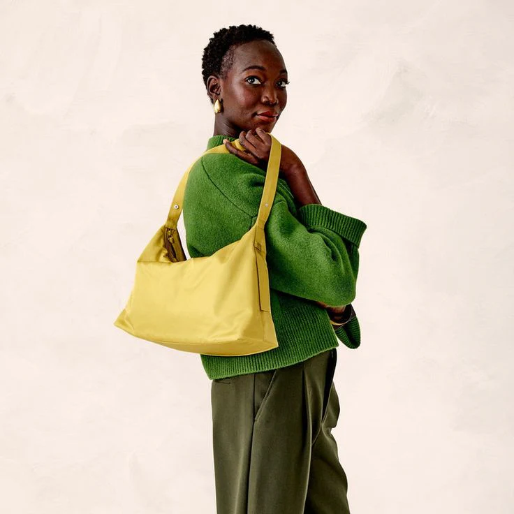 Marcelle Shoulder Bag - Golden Olive - Image 2