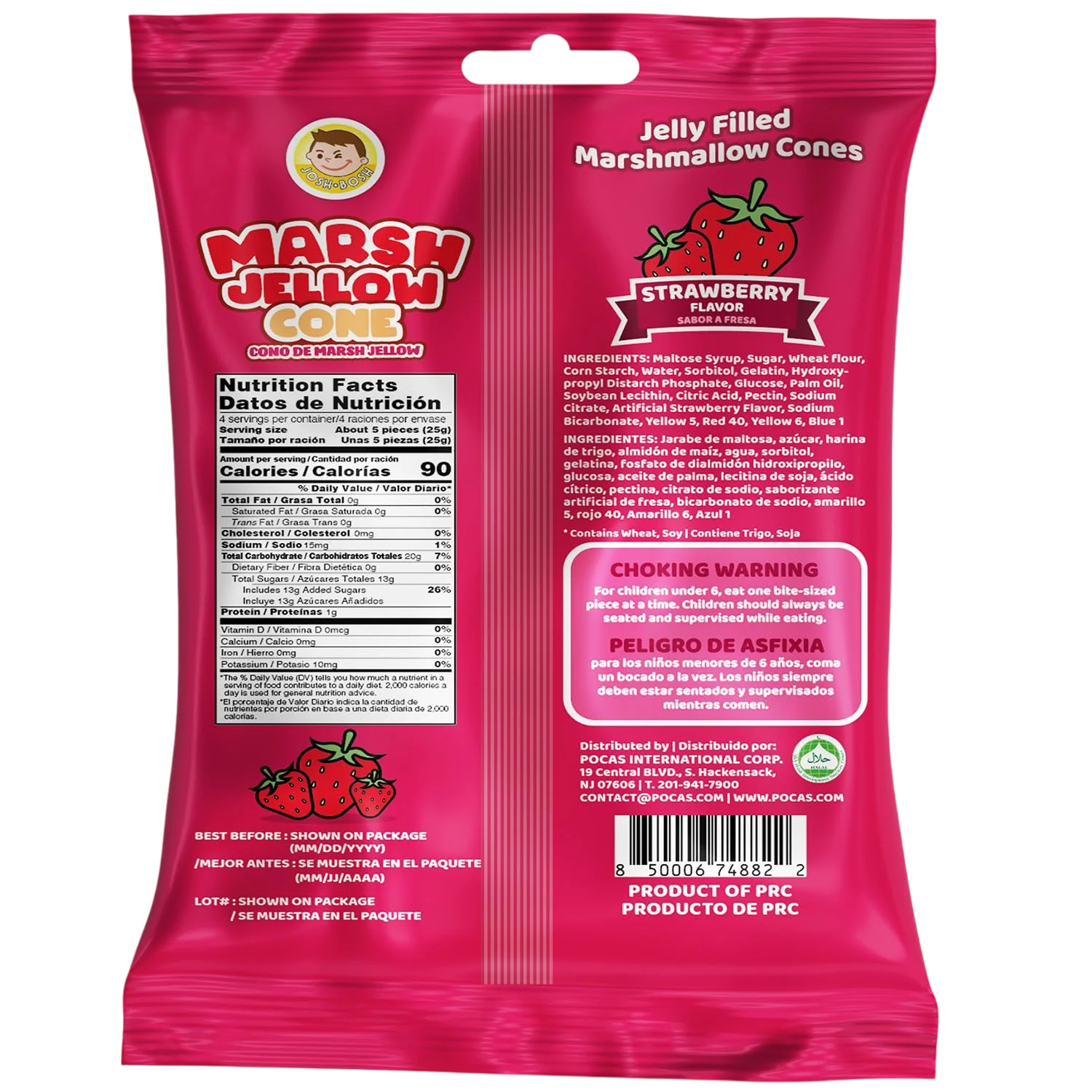 Marsh Jellow Cone - Strawberry - Image 3