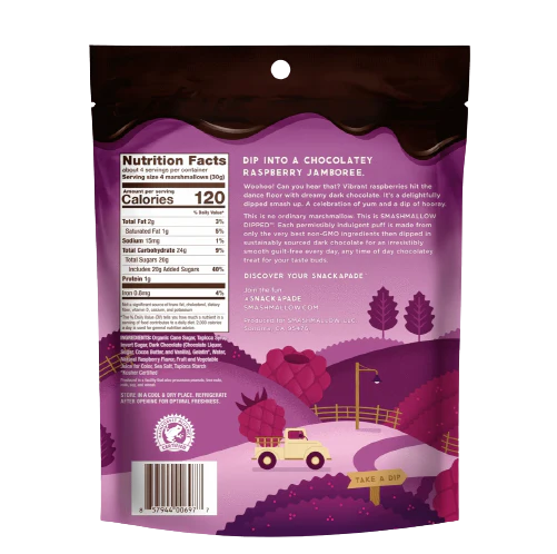 Marshmallow Dark Chocolate Raspberry - Image 2