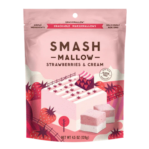Marshmallow Strawberry Cream