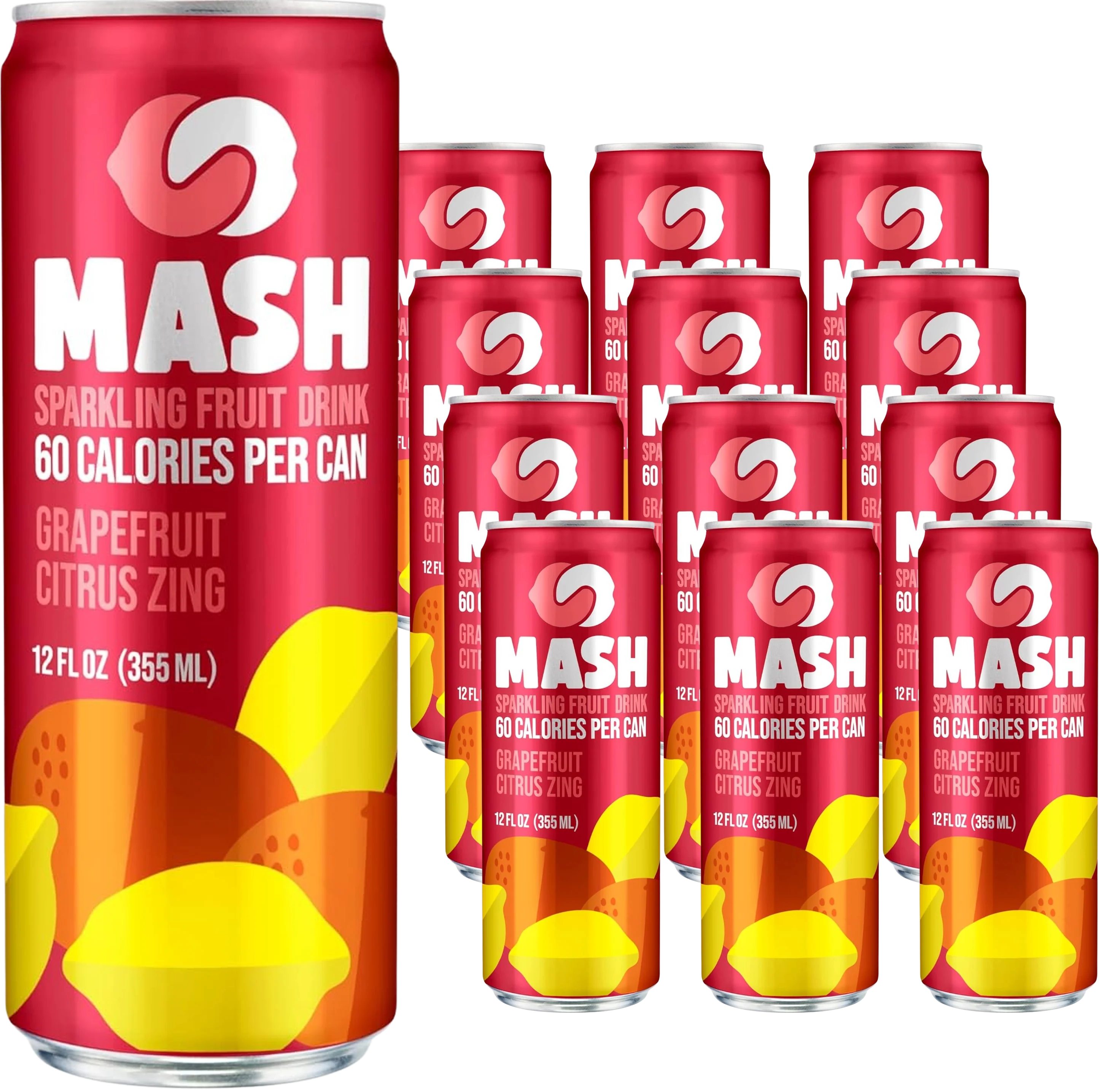MASH Grapefruit Citrus Zing (12 Pack)