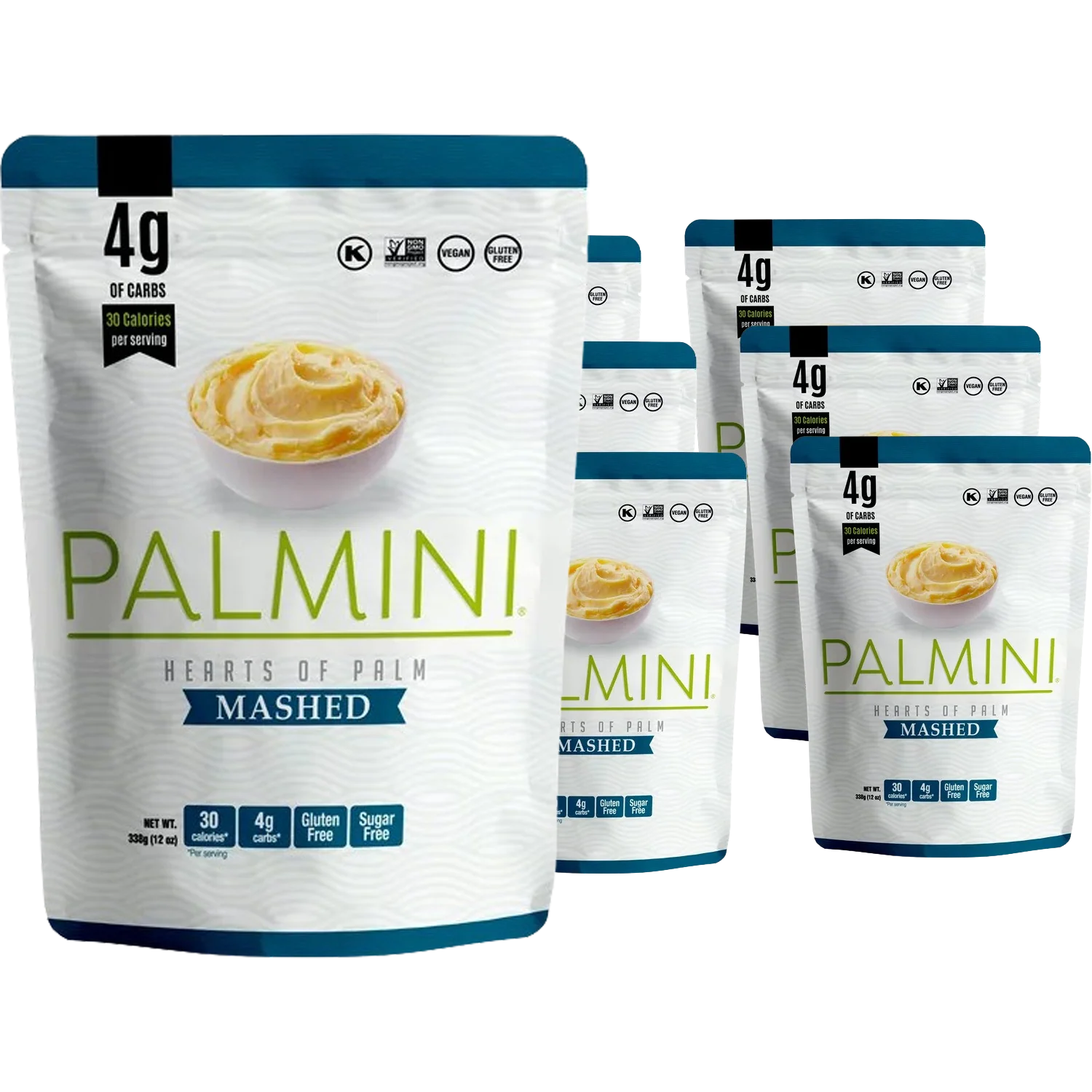 Mashed Hearts of Palm - Mashed Potato Alternative (6 Pack)