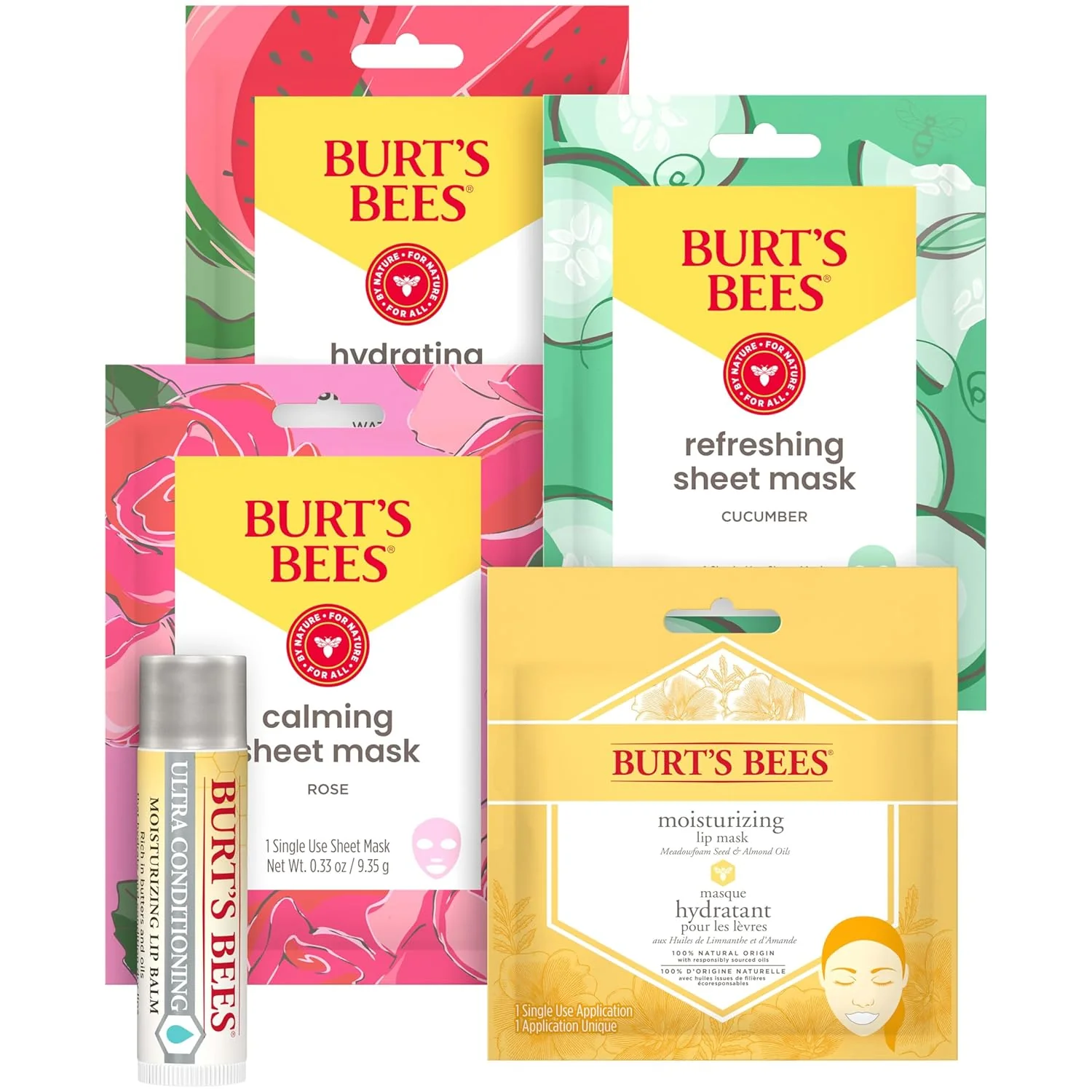 Mask Bundle Gift Set Masks & Ultra Conditioning Lip Balm - Image 2