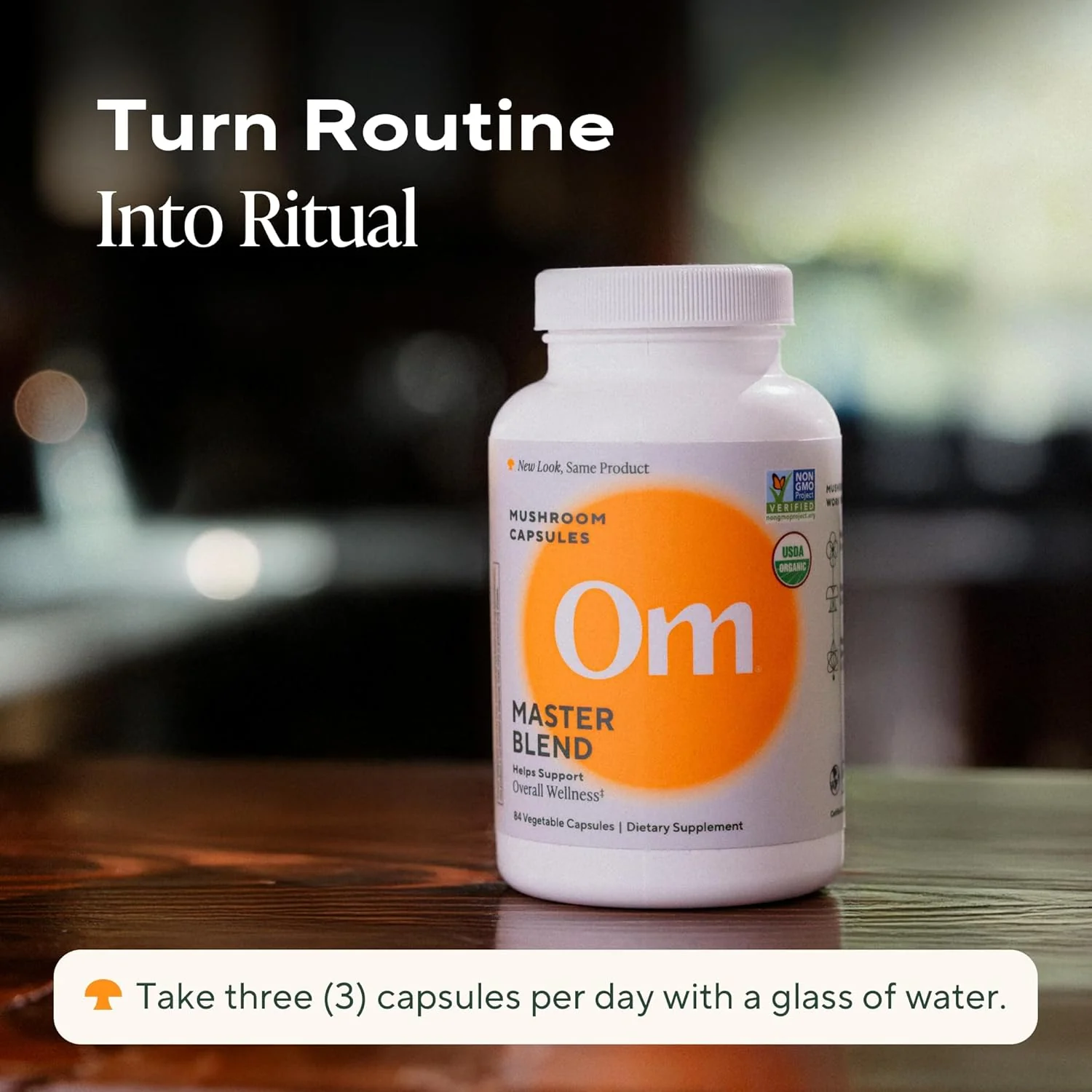 Master Blend: Mushrooms And Adaptogens (80 CT) - Image 3