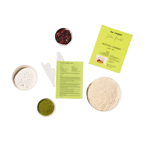 Matcha Cherry Cake Kit - Image 3