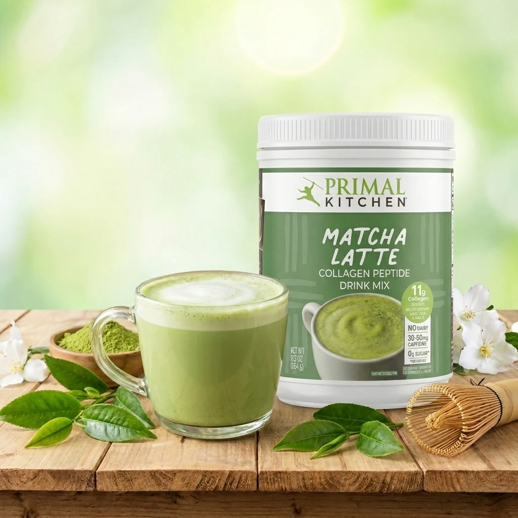 Matcha Collagen Keto Latte Drink Mix - Image 3