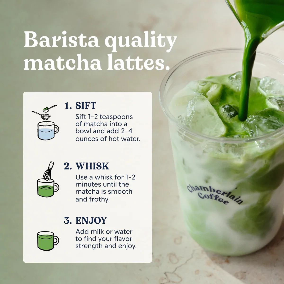 Matcha Vanilla Powder - Image 2