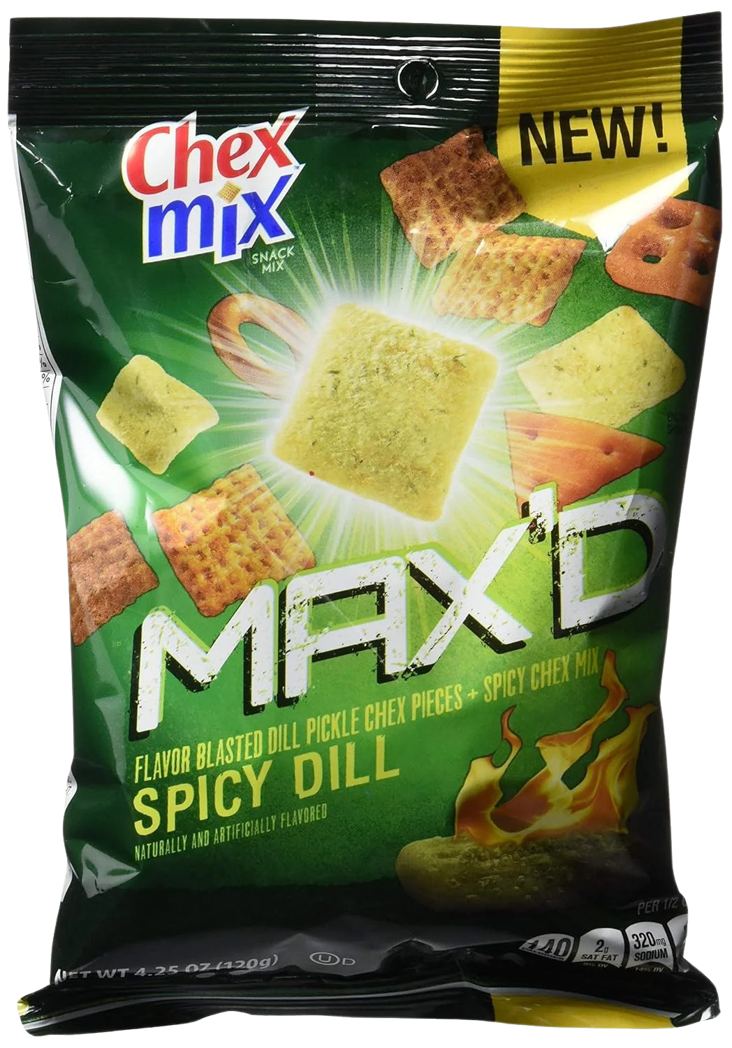 Max'd - Spicy Dill Chex Pieces
