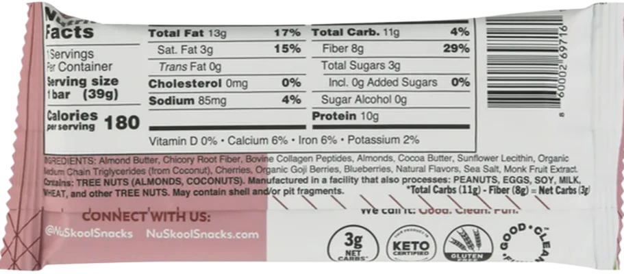 MCT Berry Muffin Bar (12 CT) - Image 2