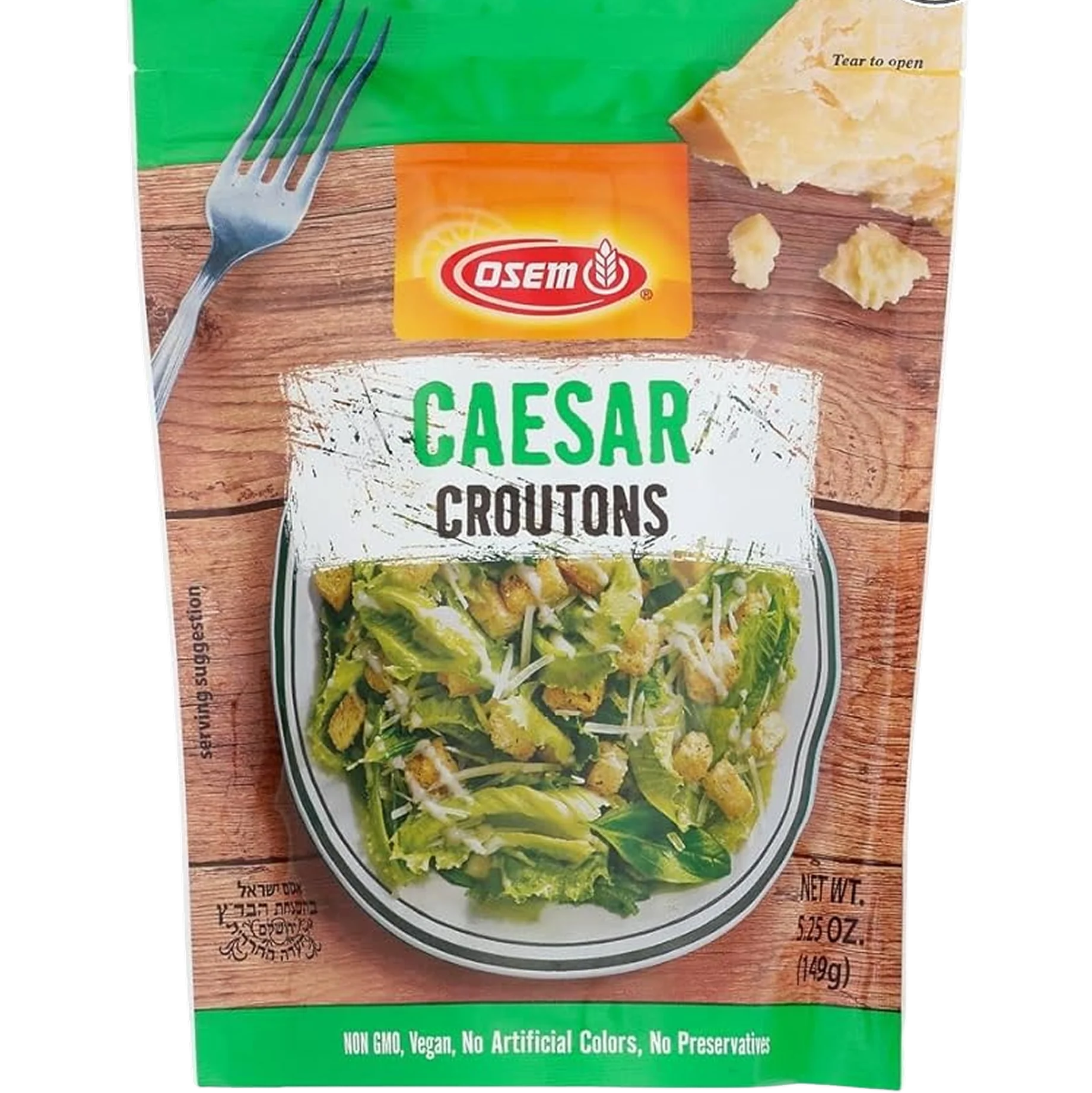 Mediterranean Caesar Salad Croutons