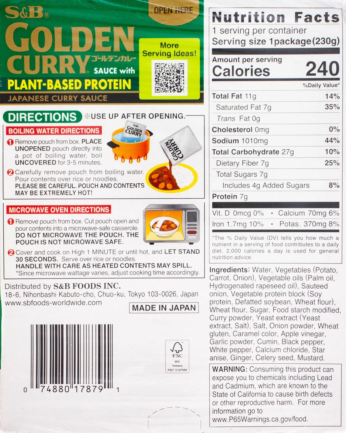 Medium Hot Plant Based Curry - Image 2