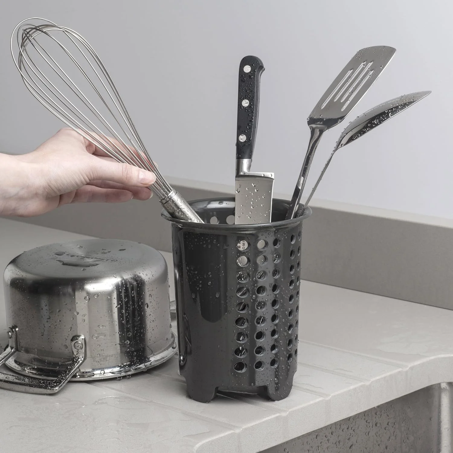 Cutlery Drainer - Dark Grey - Image 5