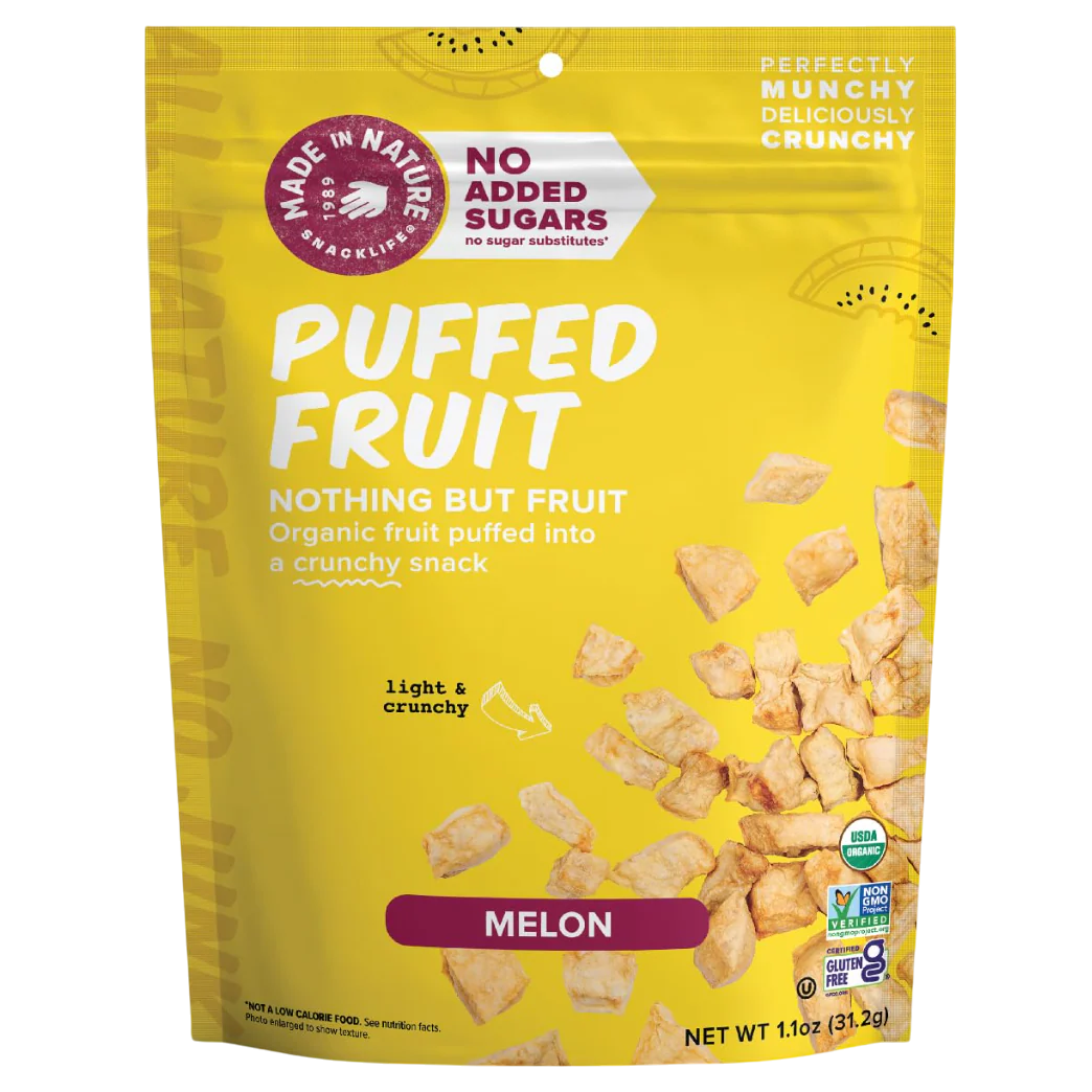 Organic Melon Fruit Puffs