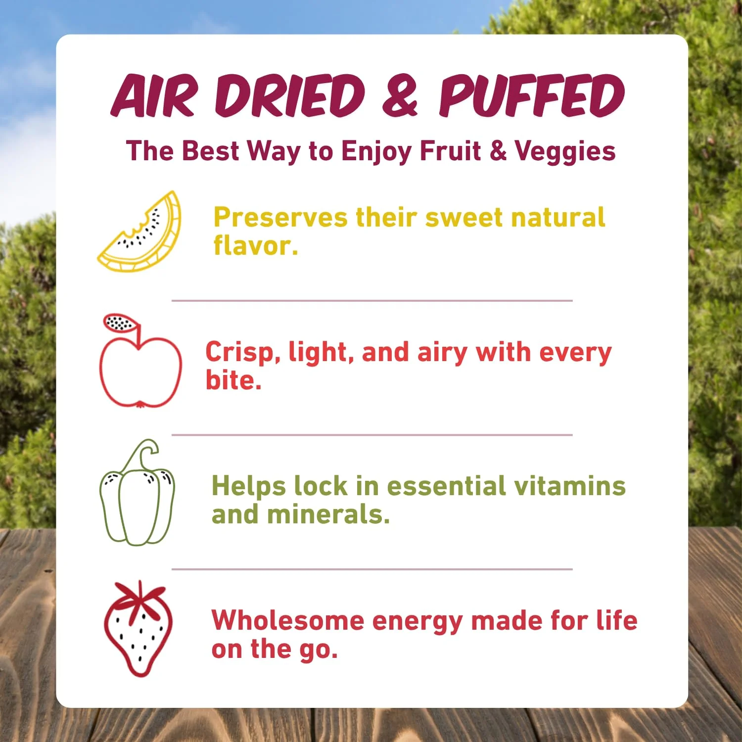 Organic Melon Fruit Puffs - Image 3