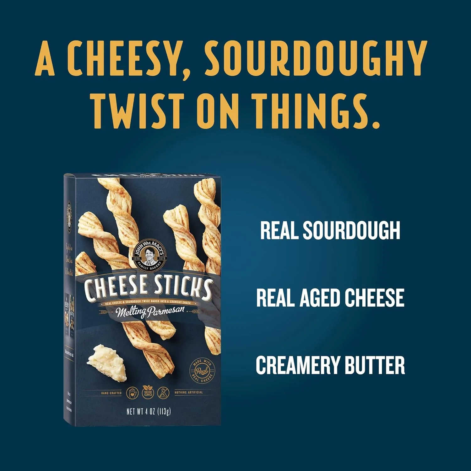 Melting Parmesan Cheese Sticks - Image 3