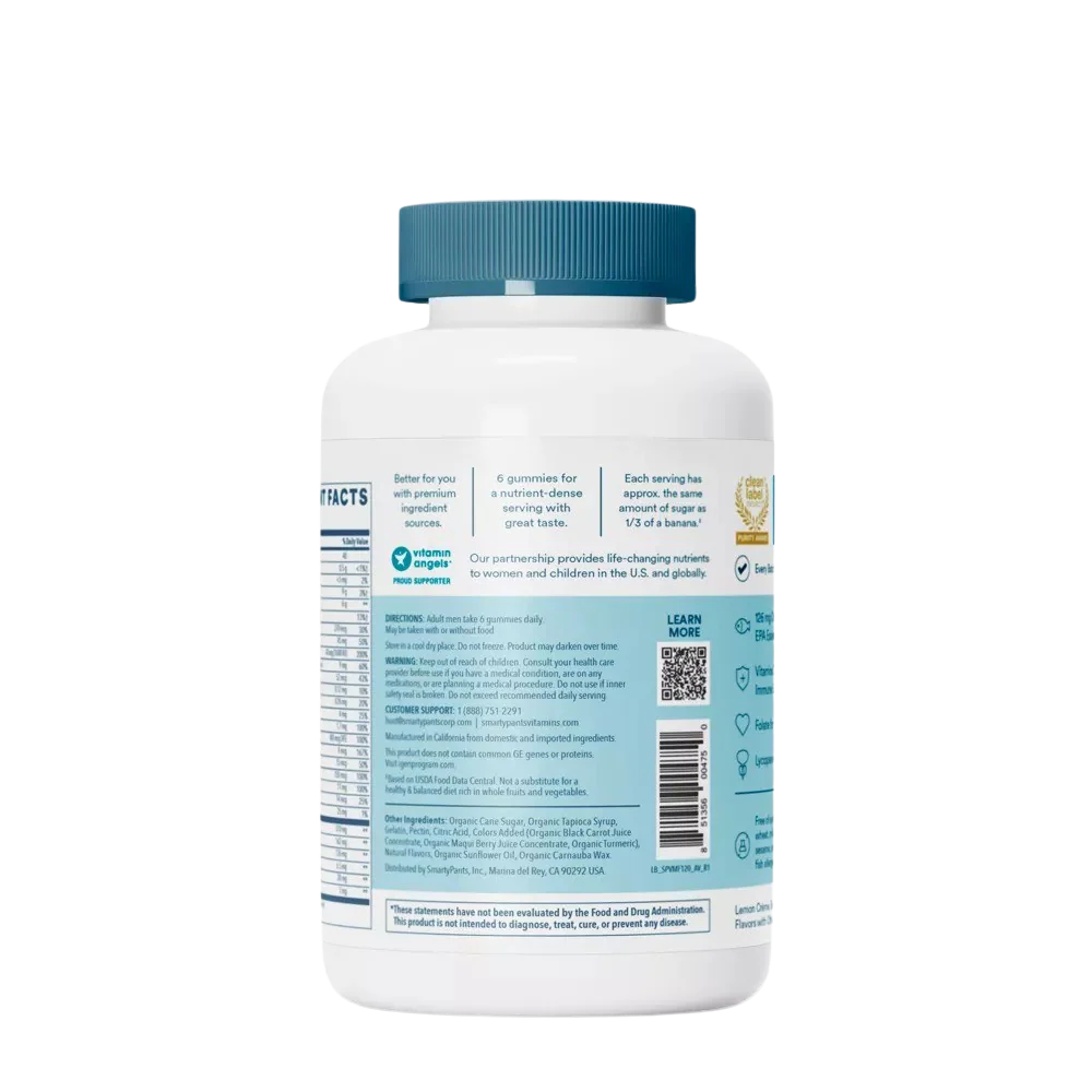 Men's Multi & Omega 3 Fish Oil Gummy Vitamins with D3, C & B12 - Image 3
