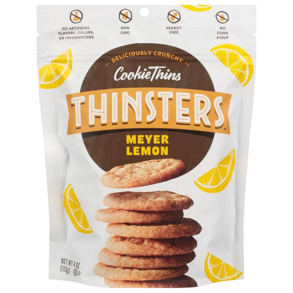 Meyer Lemon Cookie Thins