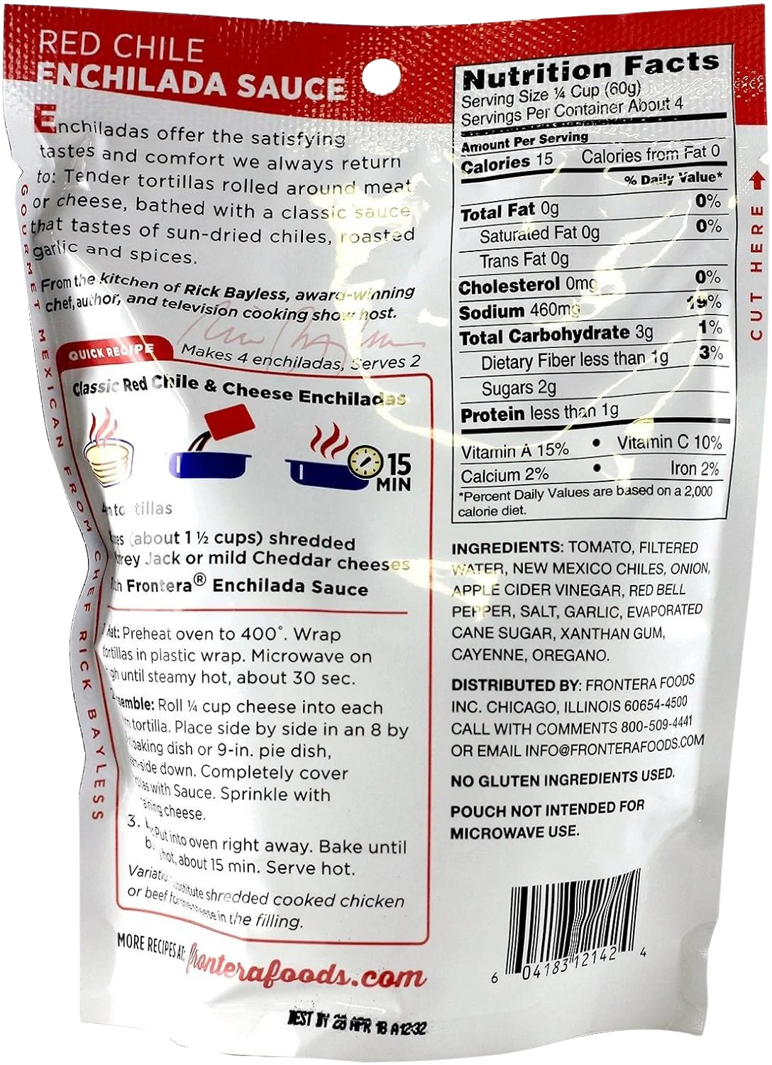 Mild Red Chili Enchilada Sauce Seasoning Pouch - Image 2