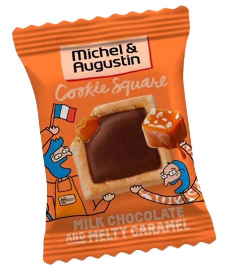 Milk Chocolate And Caramel Mini Cookies (20 Pack) - Image 2