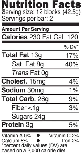 Milk Chocolate Bar - Image 2