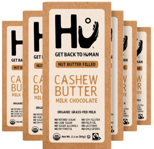Milk Chocolate Cashew Butter Bar (6 Pack)