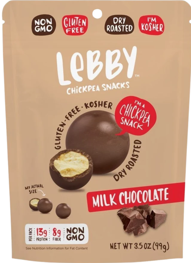 Milk Chocolate Chickpea Snacks
