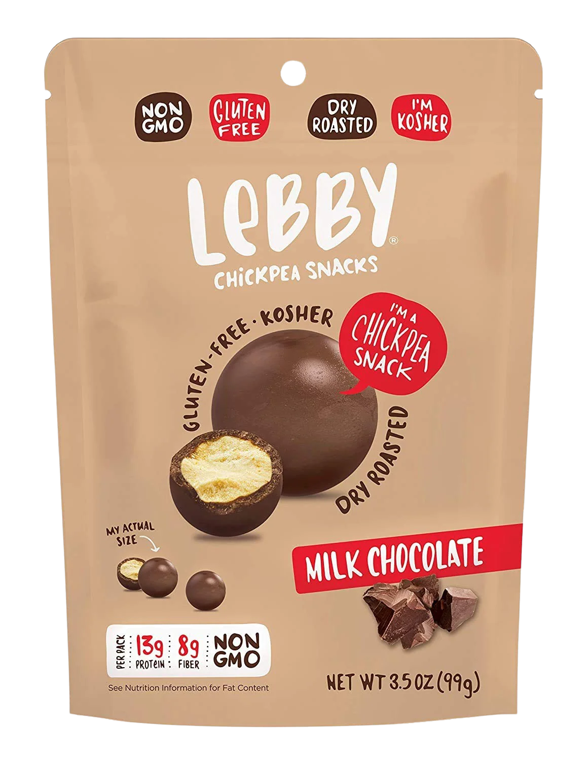 Milk Chocolate Covered Chickpea (6 Pack) - Image 2