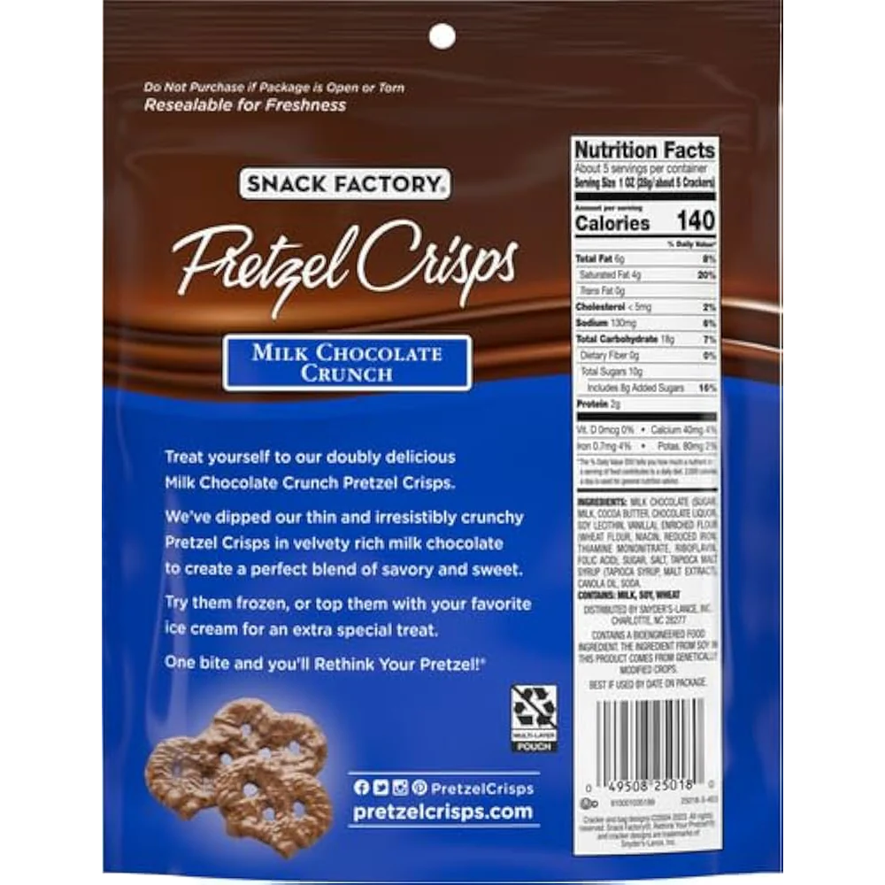 Milk Chocolate Crunch Pretzel Crisps - Image 4