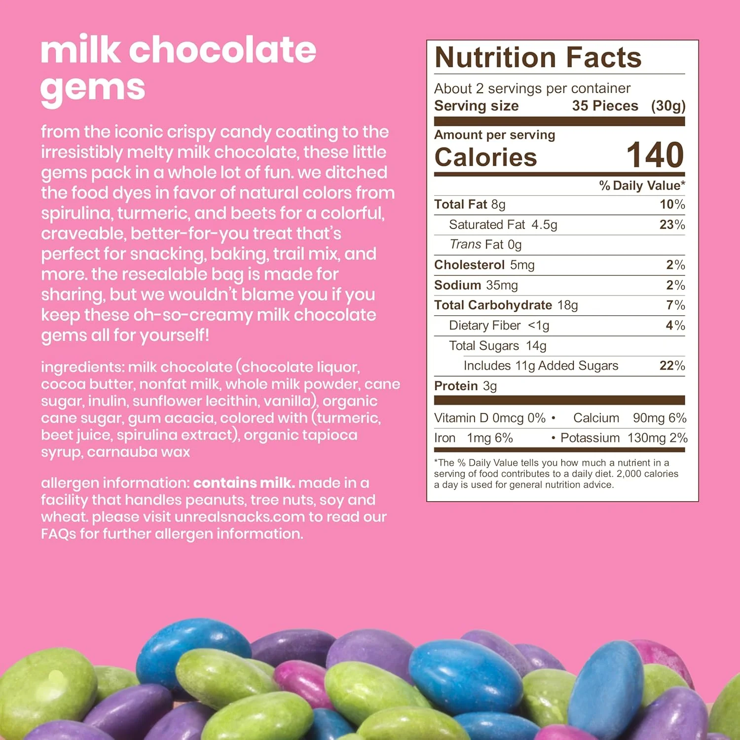 Milk Chocolate Gems (9 Pack) - Image 3