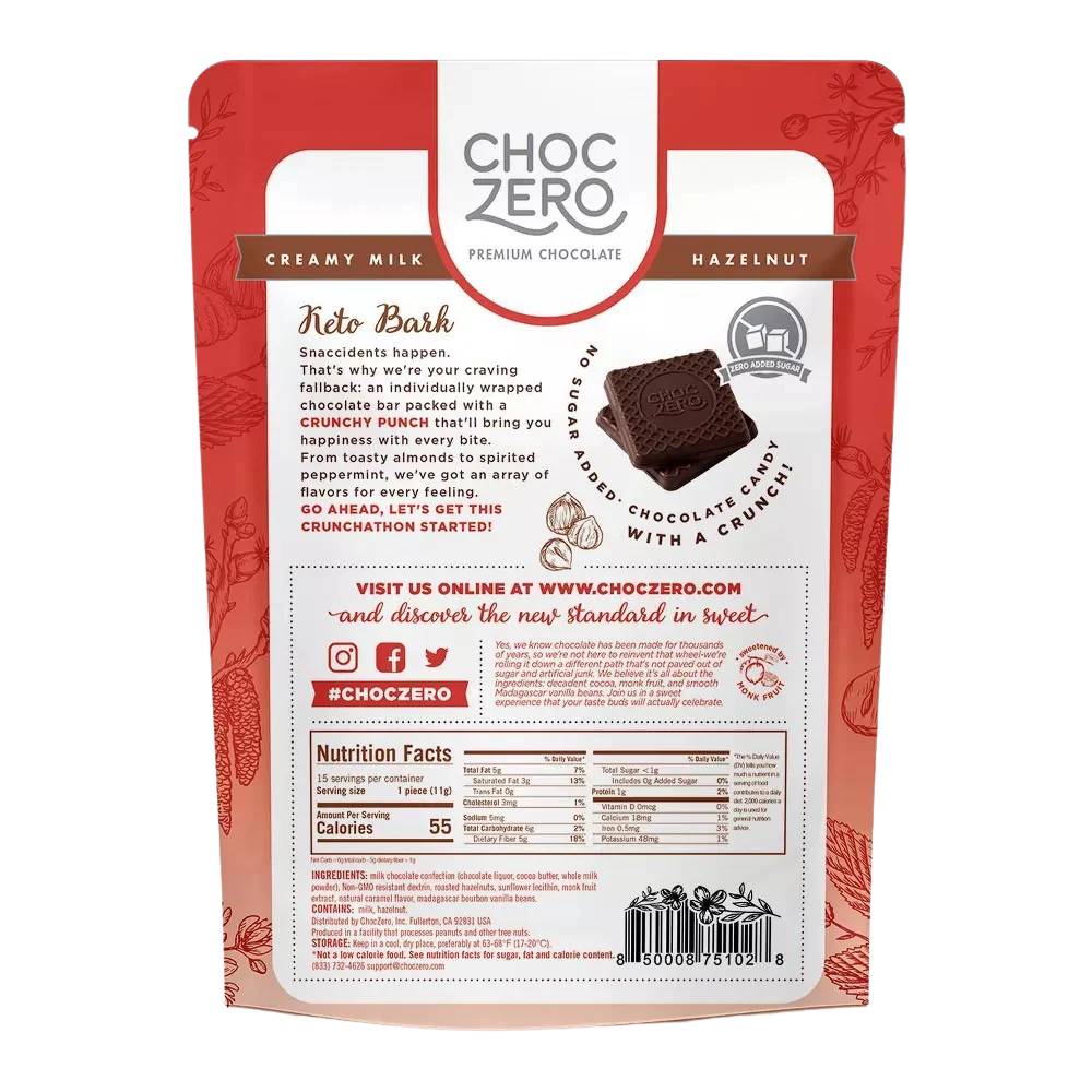 Milk Chocolate Hazelnut Keto Bark - Image 2