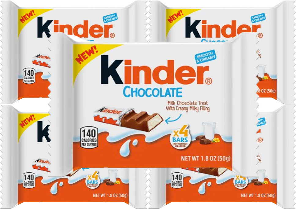 Milk Chocolate w/ Creamy Milky Filling (5 Pack)