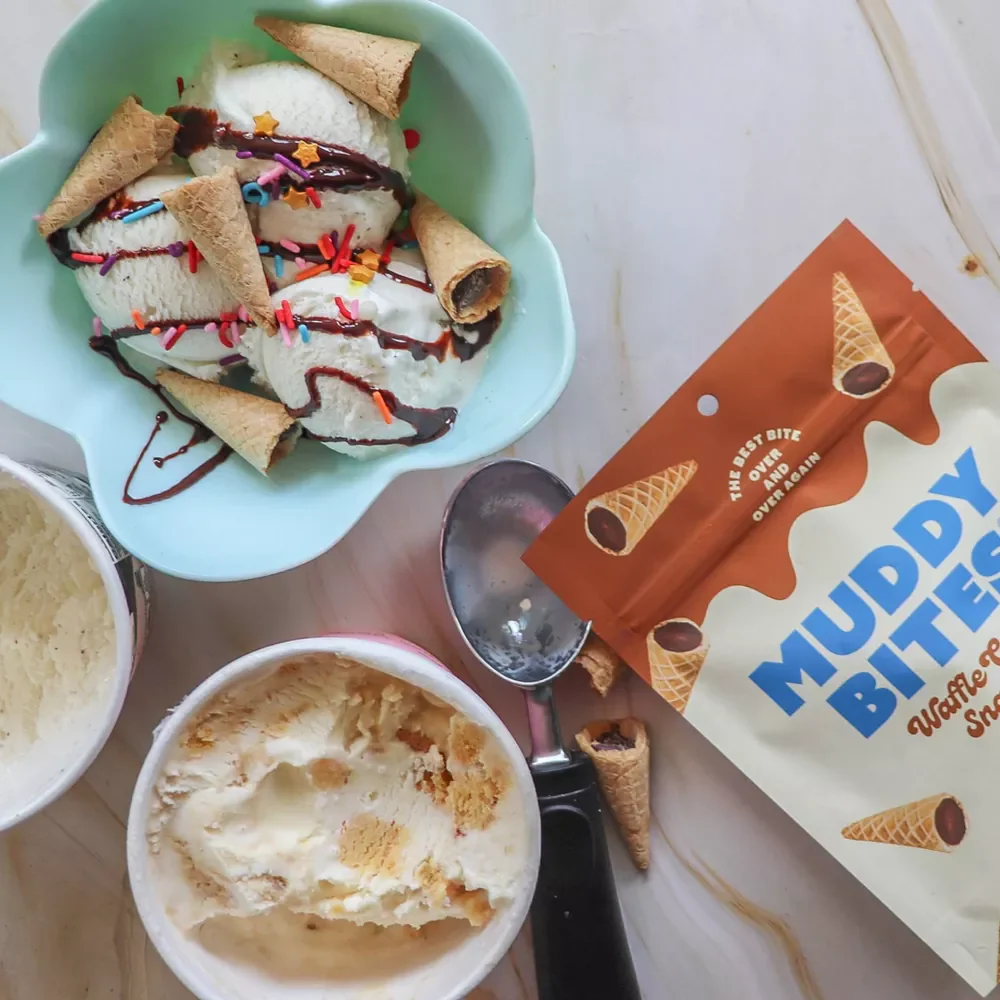 Milk Chocolate Waffle Cone Snacks - Image 3