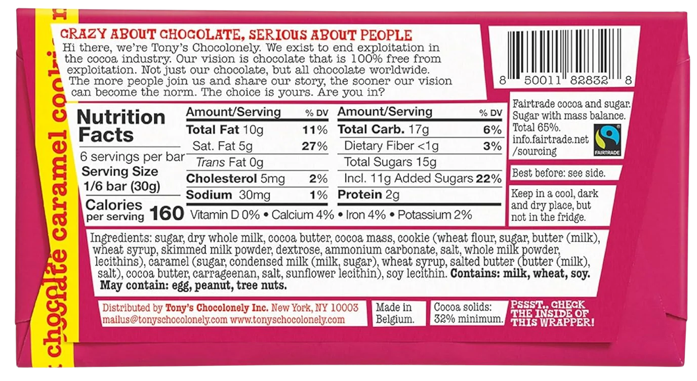 Milk Chocolate With Caramel & Cookie Bar - Image 4