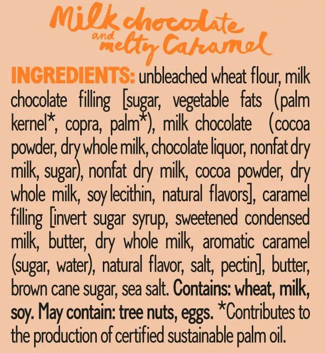Milk Chocolate With Caramel Cookie Square (18 Pack) - Image 5