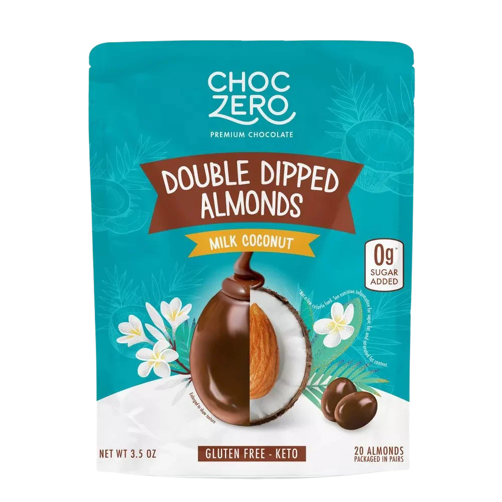 Milk Coconut Double Dipped Coconut Almonds