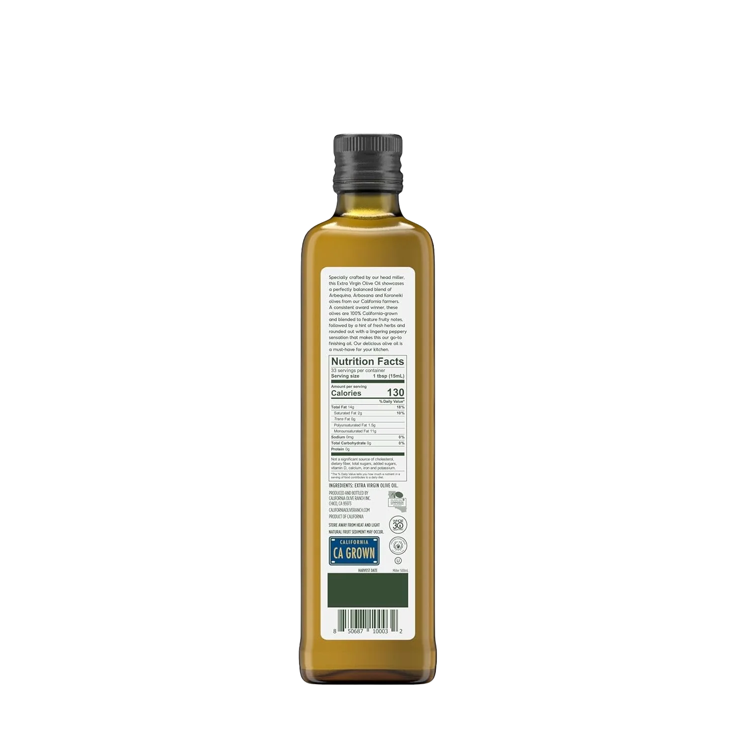 Miller's Reserve Extra Virgin Olive Oil - Image 2
