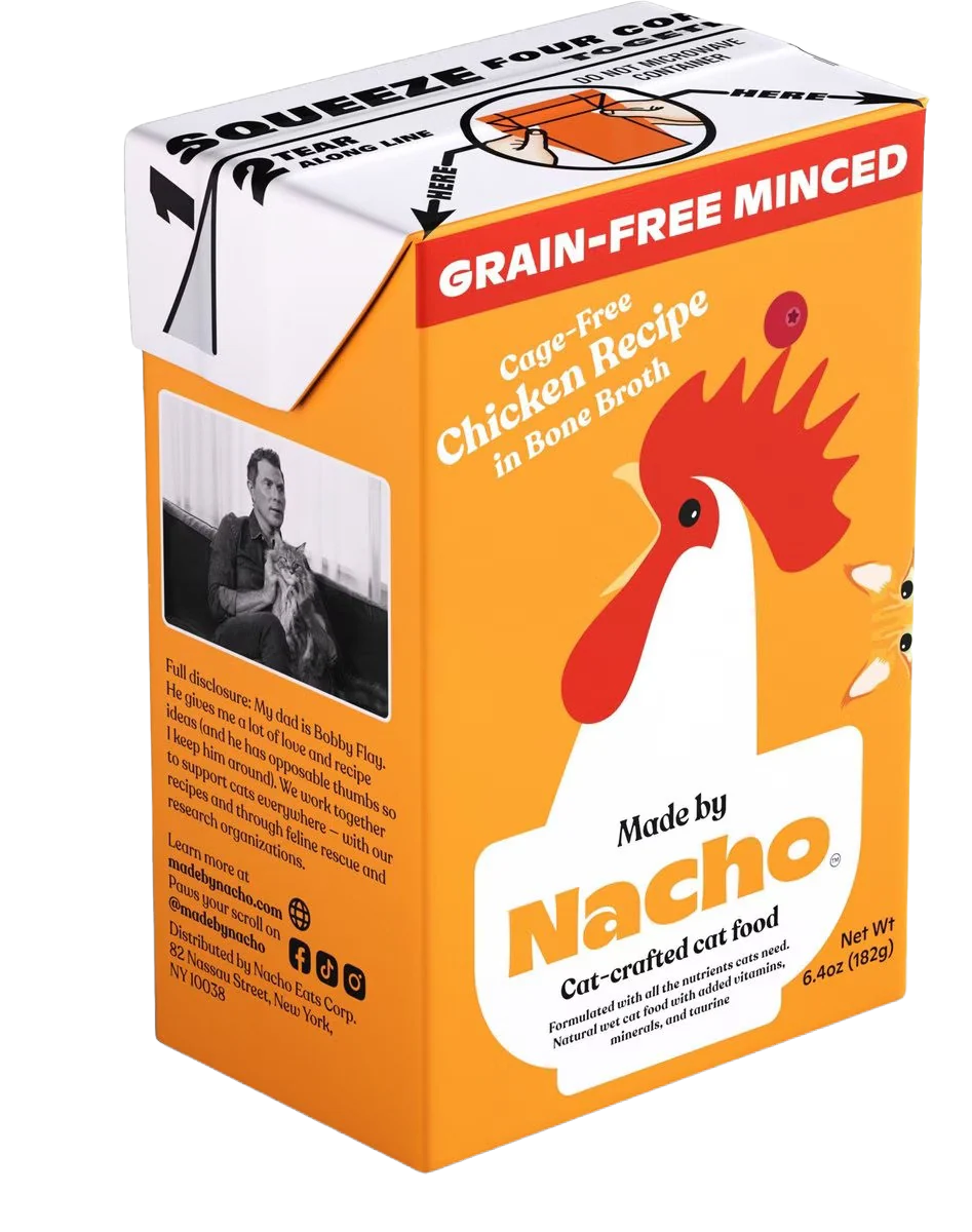 Minced Cage-Free Chicken Wet Cat Food Tetra - Image 2