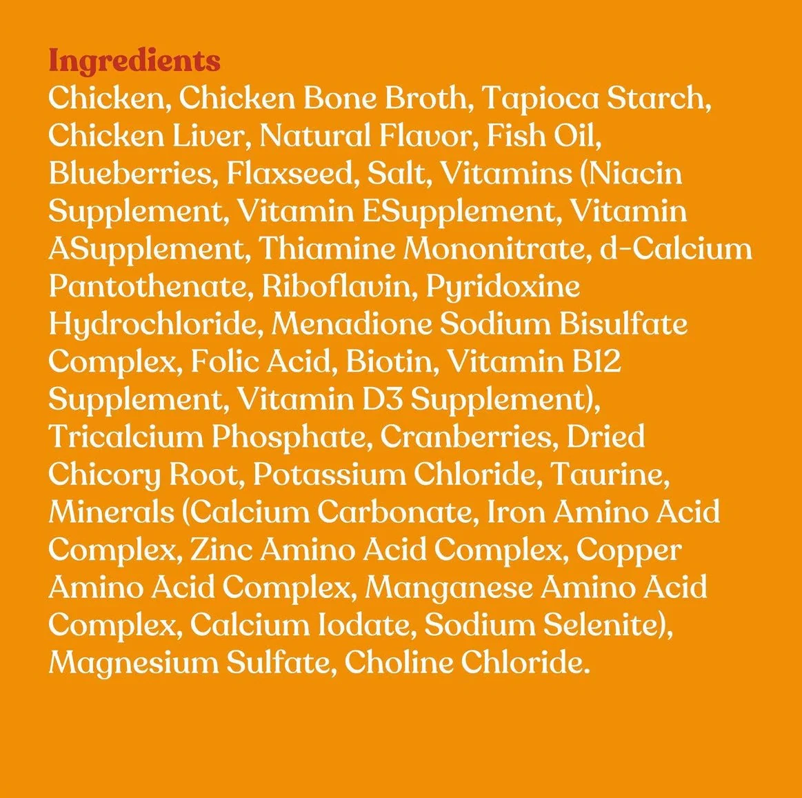 Minced Cage-Free Chicken Wet Cat Food Tetra - Image 3