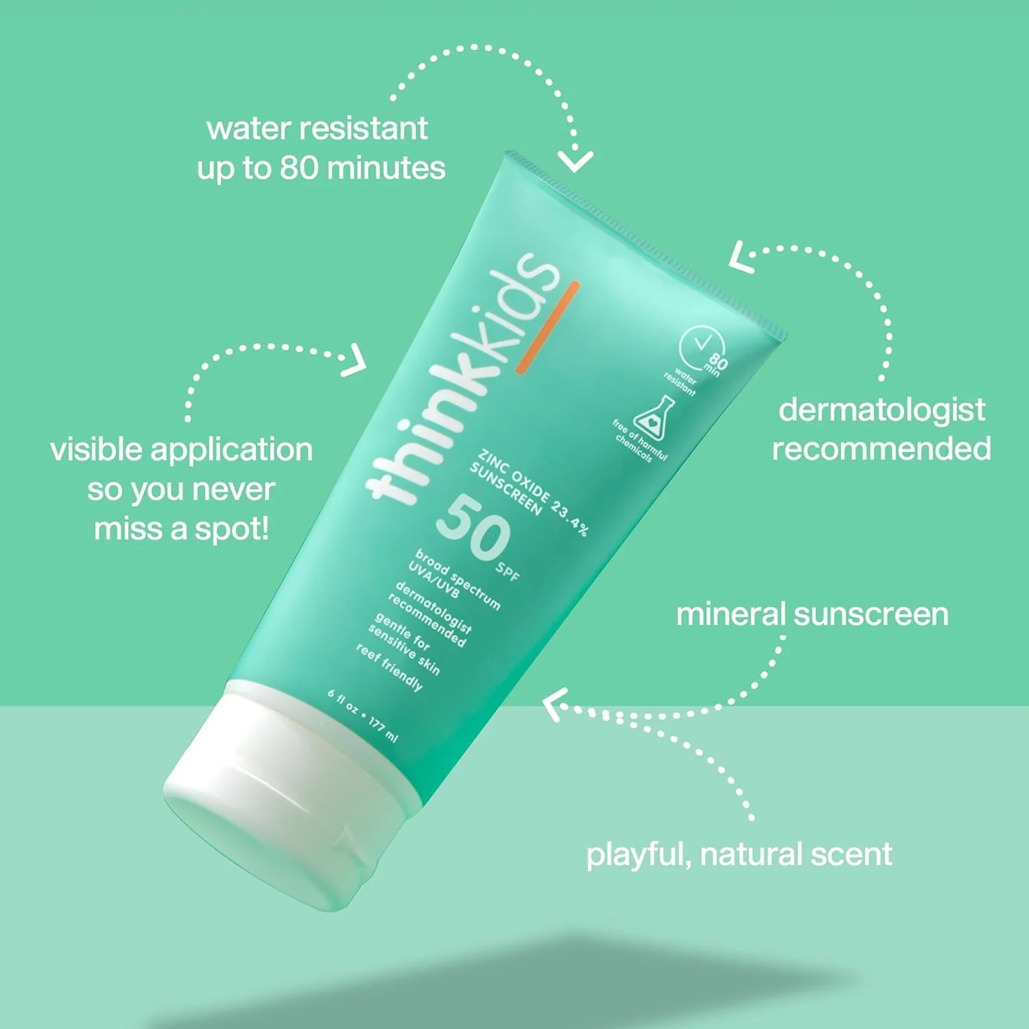 Mineral Kids Sunscreen Lotion - SPF 50 - Image 4