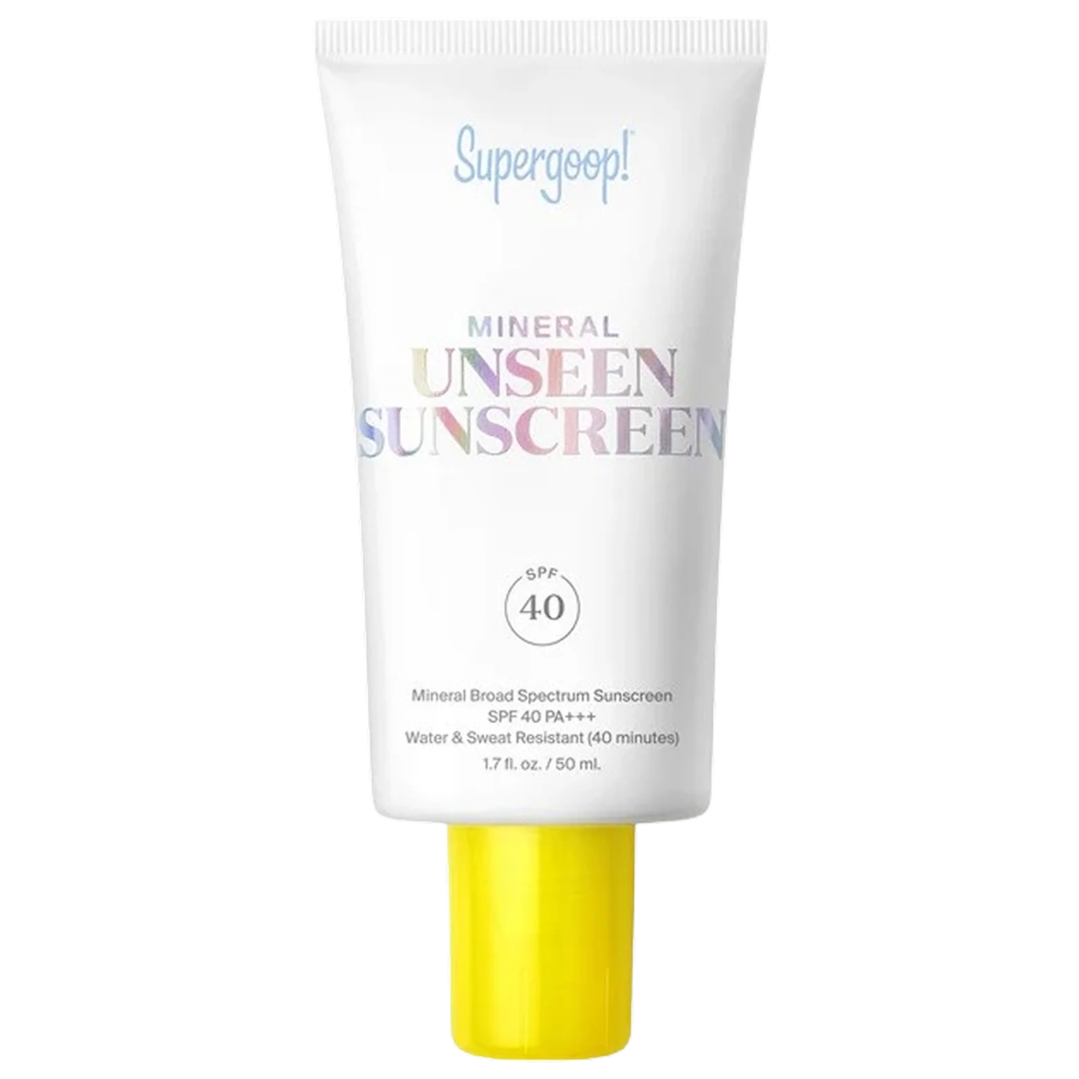 Mineral Unseen Sunscreen SPF 40