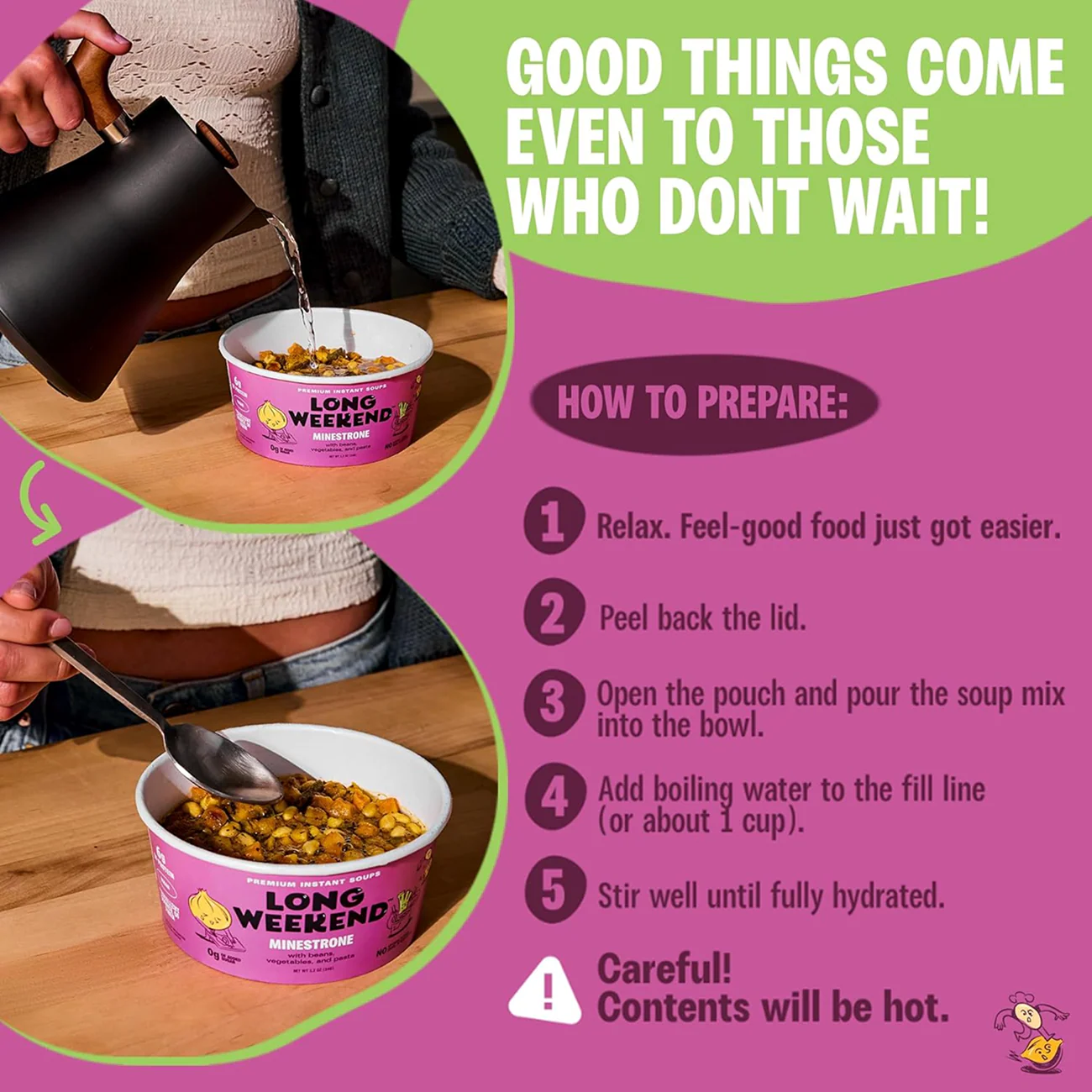 Minestrone Instant Soup (6 Pack) - Image 3