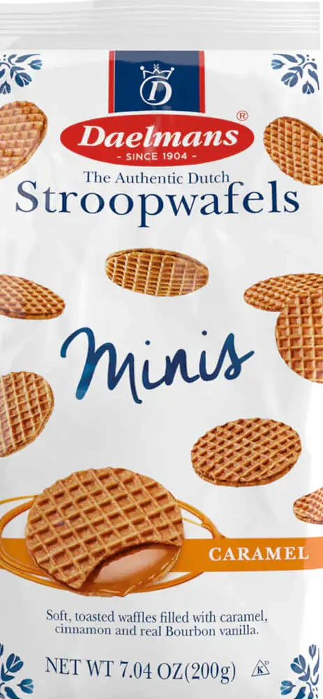 Mini Caramel Stroopwafels