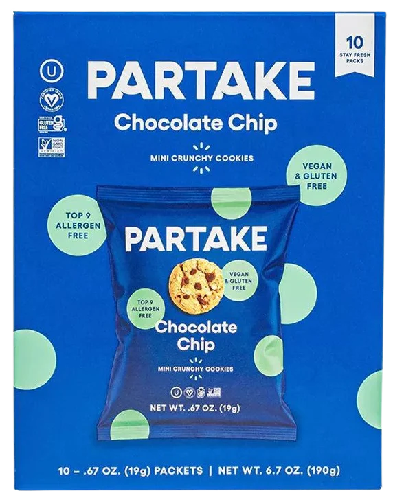 Mini Chocolate Chip Cookies (10 CT)