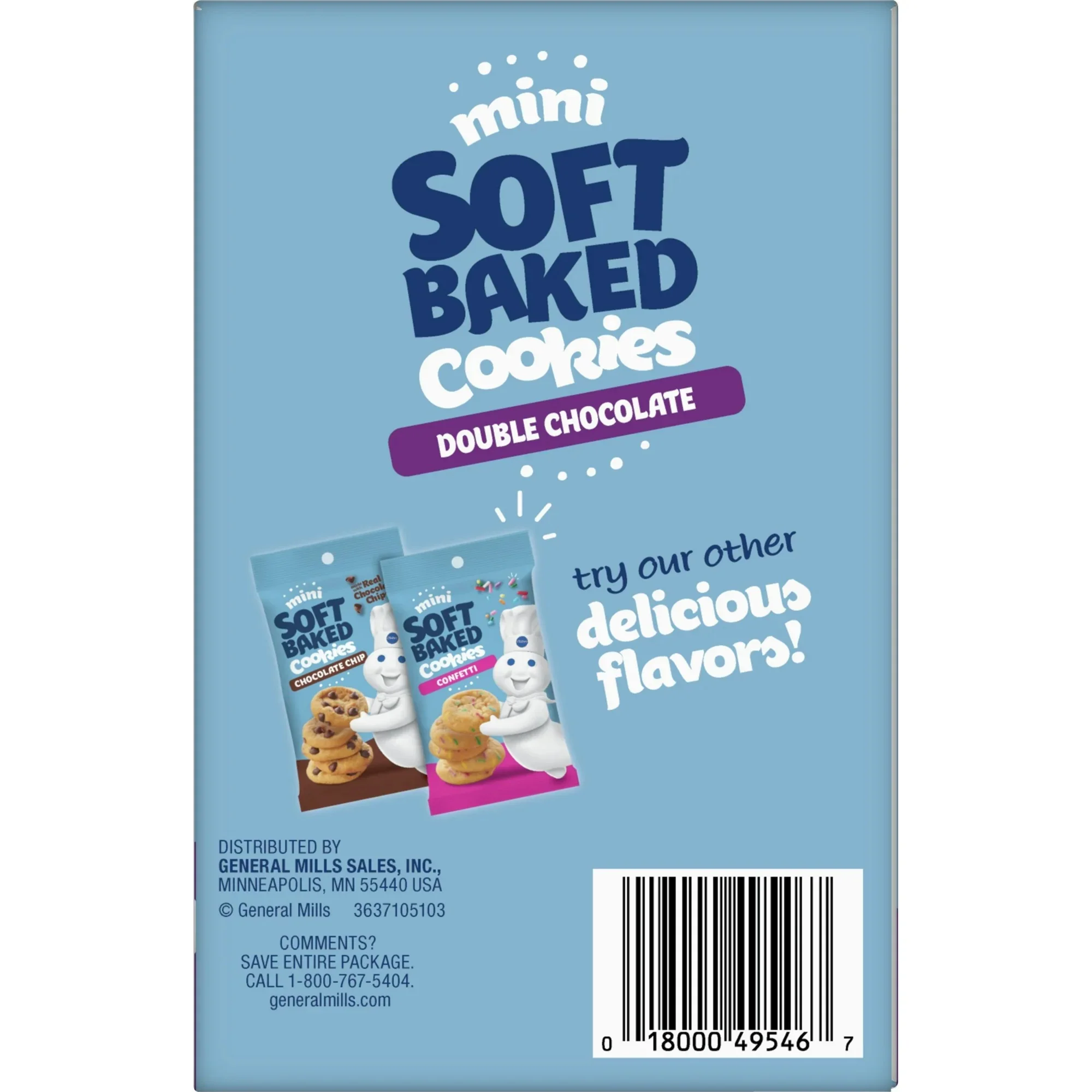 Mini Double Chocolate Soft-Baked Cookies (6 CT) - Image 3