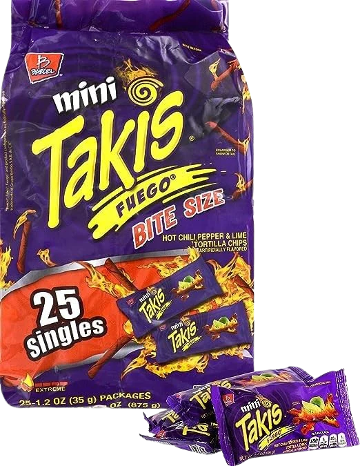 Mini Fuego Chili Lime Tortilla Chip Minis (25 CT)