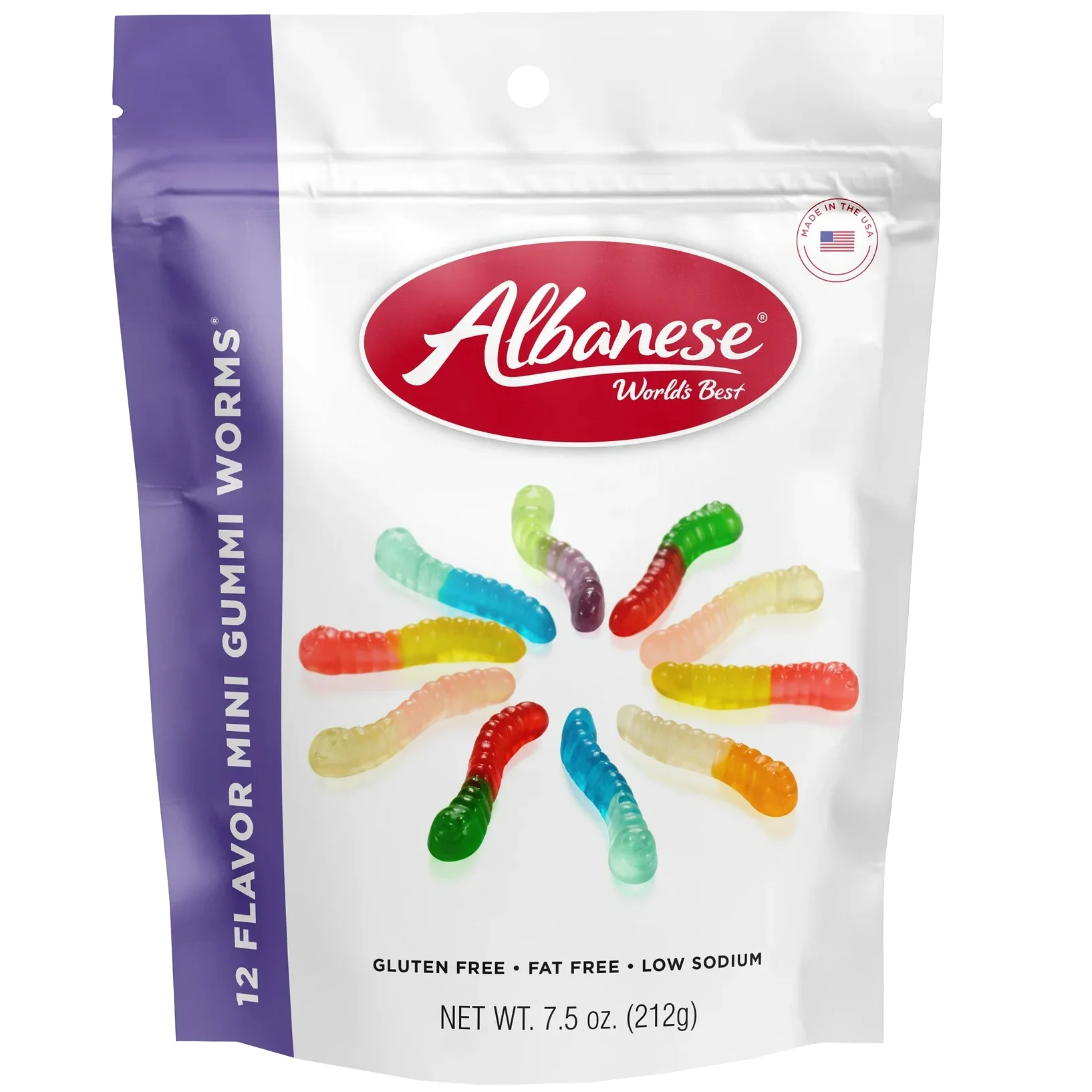 Mini Gummi Worms 12 Flavor