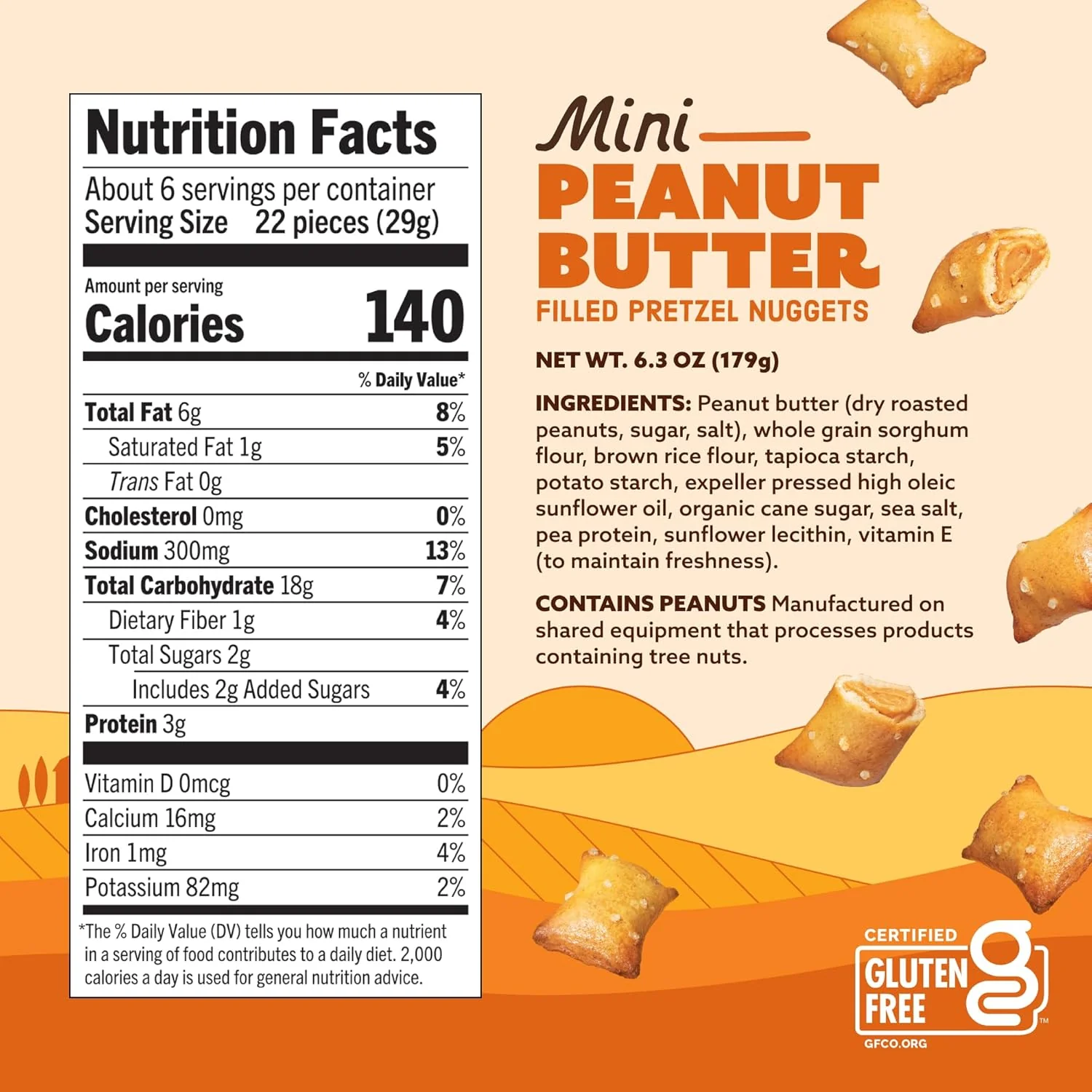 Mini Peanut Butter Filled Pretzel Nuggets - Image 4