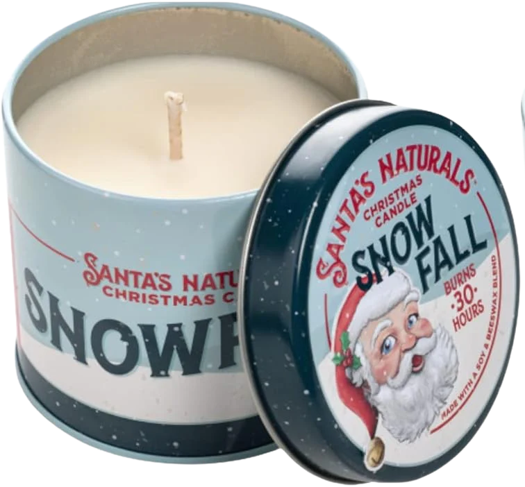 Mini Snowfall Candle